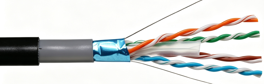 FTP Category 6 Cable 4x2x23#  NYY (Dual Sheath) Outdoor (图3)