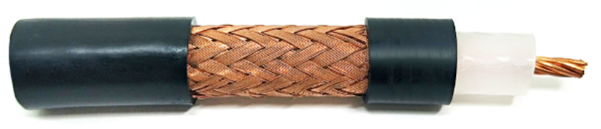 Wifi Antenna RF Coaxial Cable 50ohm RG8 PVC Jacket(图2)