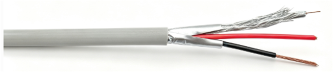 RG174 50Ω Coaxial Cable with 2C Power(图2)
